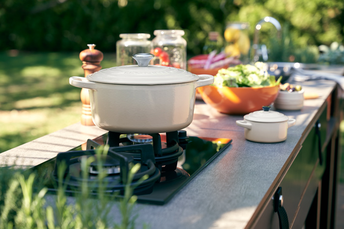 Cocotte blanco le creuset